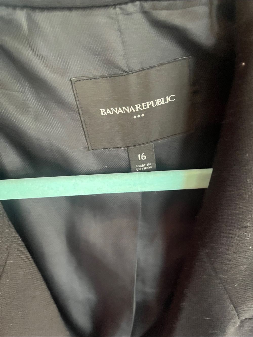 Banana Republic Black Double-Breasted Women's Blazer - Picture 2 of 7